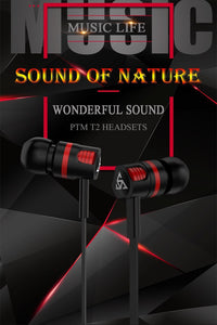 HKM-284563 In-Ear Headphones with Universal Line Control and Microphone, Inline Volume Control, 3.5mm Connector, 1.2m Noodle Cable