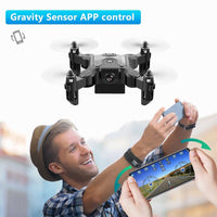 HKM-285011 4DRC V2 Mini Drone with 720P HD Camera, WiFi FPV, Foldable Design, Ideal for Beginners and Kids