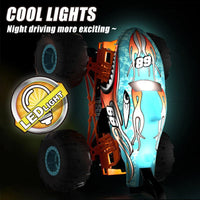 HKM-285075 2.4GHz Gyro Rotation Remote Control Stunt Car - RC Off-road Spinning Toy for Ages 5 and Up