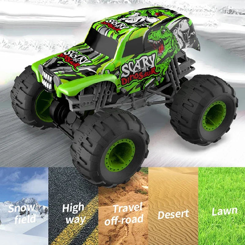 HKM-285075 2.4GHz Gyro Rotation Remote Control Stunt Car - RC Off-road Spinning Toy for Ages 5 and Up
