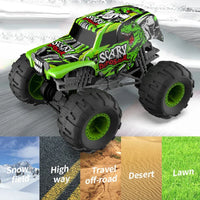 HKM-285075 2.4GHz Gyro Rotation Remote Control Stunt Car - RC Off-road Spinning Toy for Ages 5 and Up