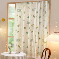 HKM-285203 Velcro Curtain with Semi-Sunshade Effect in Various Designs and Sizes