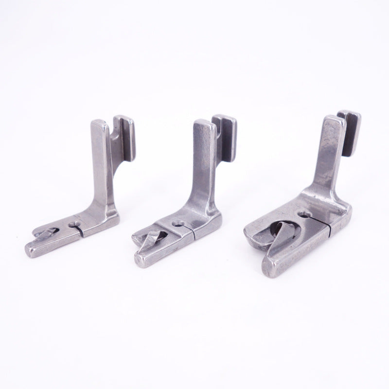 HKM-285331 Flat Car Crimping Presser Foot Set for Sewing Machines with Multiple Sizes
