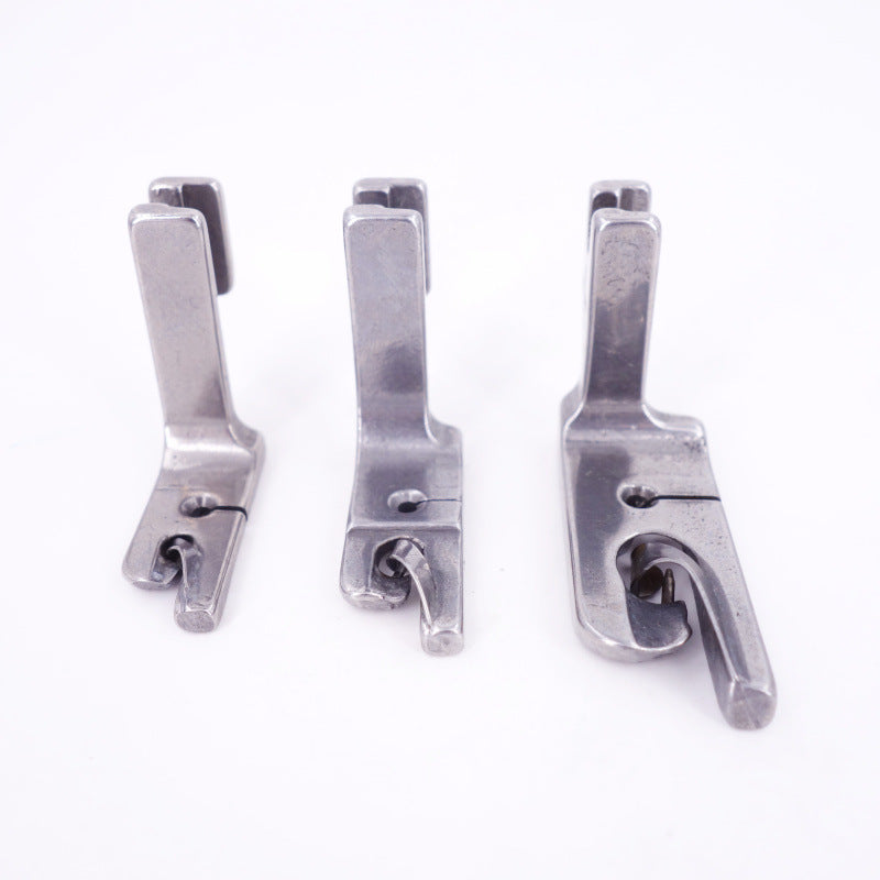 HKM-285331 Flat Car Crimping Presser Foot Set for Sewing Machines with Multiple Sizes