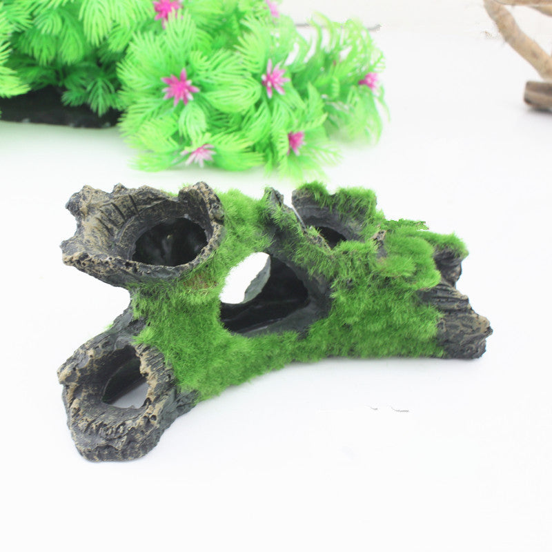 HKM-285331 Medium Synthetic Resin Aquarium Shrimp Cave Shelter for Spawning and Landscaping