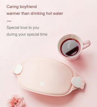 HKM-285395 Rechargeable Menstrual Pain Relief Heating Massage Belt with Adjustable Temperature Settings