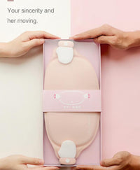 HKM-285395 Rechargeable Menstrual Pain Relief Heating Massage Belt with Adjustable Temperature Settings