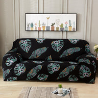 HKM-285459 Universal Stretch Sofa Cover in Knitted Four-Sided Fabric, Multiple Sizes Available