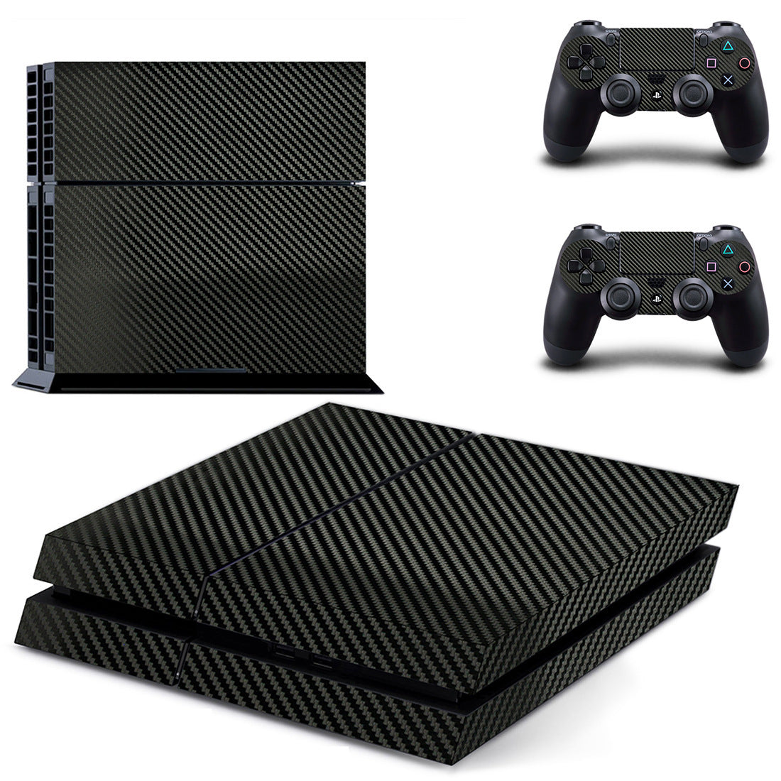 HKM-285523 PS4 Carbon Fiber Skin with Strong Adhesion and Easy Removal