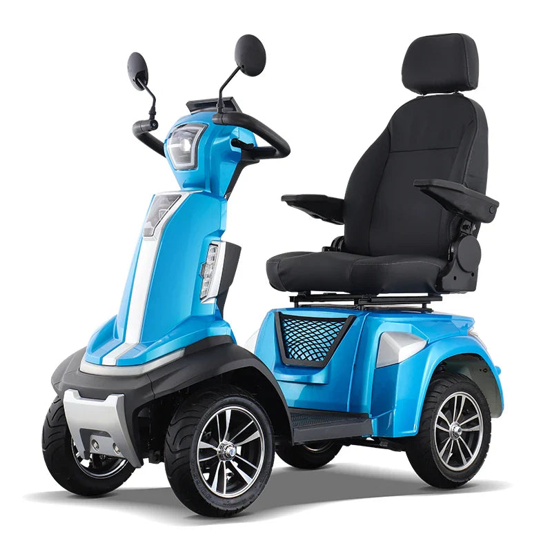 KTX-285523 VIGOROUS SPRITE III CE 4-Wheel Mobility Scooter with Adjustable Seat and Smart Features