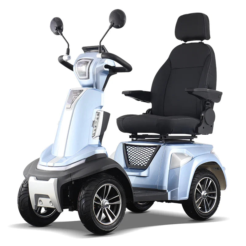 KTX-285523 VIGOROUS SPRITE III CE 4-Wheel Mobility Scooter with Adjustable Seat and Smart Features