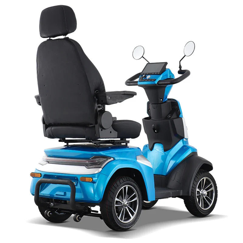KTX-285523 VIGOROUS SPRITE III CE 4-Wheel Mobility Scooter with Adjustable Seat and Smart Features