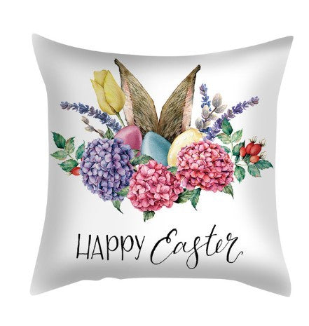 HKM-285715 Plush Cartoon Pillowcase for Bedroom, Sofa, and Car - 45cmx45cm Polyester Design