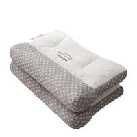 HKM-285779 Japanese-style Thickened Neck Pillow for Adults, Light Gray, 48x74cm