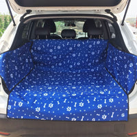 HKM-285843 Waterproof Large Dog Car Trunk Mat - Polyester Oxford Fabric, Fits All SUVs
