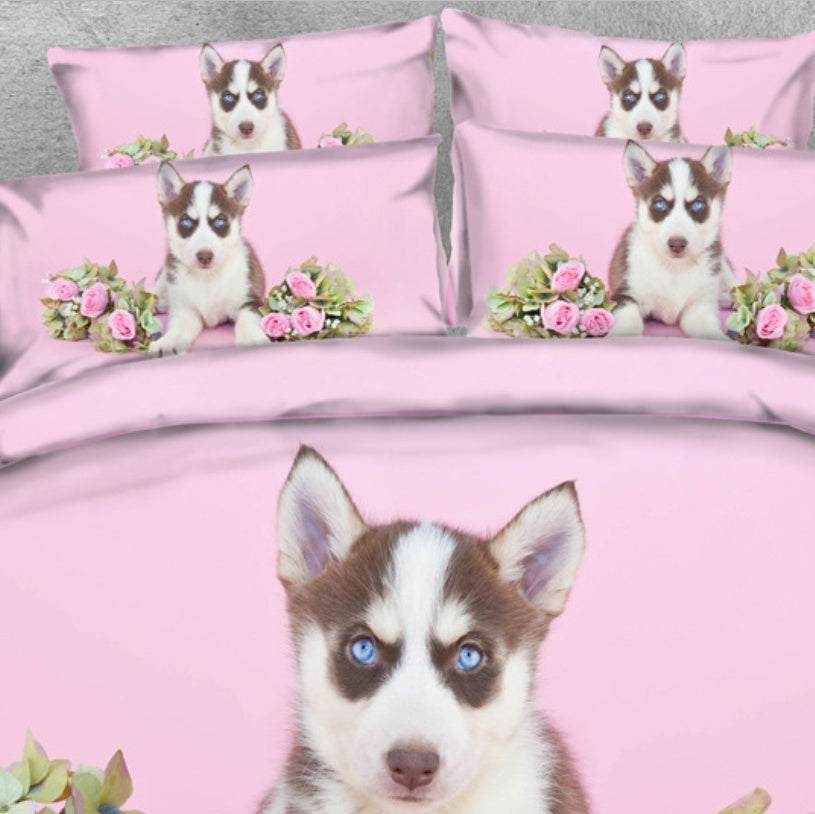 HKM-285971 3D Digital Printed Modal Fiber Bedding Set - Various Sizes Available