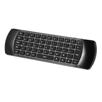 HKM-286163 2.4GHz Wireless QWERTY Keyboard and Air Mouse Remote Control with 6-Axis Gyroscope for Smart TV and Mini PC