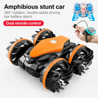 HKM-286227 Amphibious Remote Control Gesture Sensing Stunt Car for Kids – 2.4G Radio Control Toy