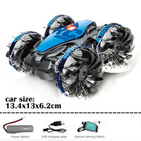 HKM-286227 Amphibious Remote Control Gesture Sensing Stunt Car for Kids – 2.4G Radio Control Toy