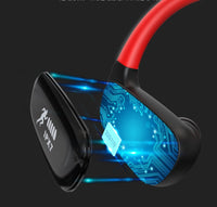 HKM-286547 Waterproof Bluetooth Headset with 32GB Memory for Sports and Running Compatibility with iPhone and Android
