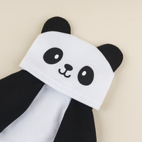 HKM-286611 Panda-Style Cartoon Pet Sweater in Black and White for All Sizes