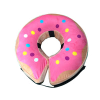 HKM-286675 Cartoon Color PVC Dog Collar - Sky Blue, Dark Blue, Barbie Pink, Pink, Orange, Yellow