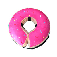HKM-286675 Cartoon Color PVC Dog Collar - Sky Blue, Dark Blue, Barbie Pink, Pink, Orange, Yellow