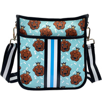HKM-286995 Fashionable Neoprene Dog Walking Messenger Bag, Soft & Stylish, 15L Capacity, Available in Multiple Colors