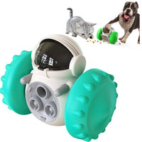 HKM-286995 Interactive Slow Feed Dog & Cat Toy Car - Multifunctional Balance Tumbler for Fun Pet Feeding and IQ Development