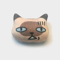 HKM-287123 Cute Cartoon Animal Plush Pin Badge Brooch for Clothing and Luggage Accessories