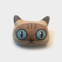 HKM-287123 Cute Cartoon Animal Plush Pin Badge Brooch for Clothing and Luggage Accessories