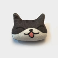 HKM-287123 Cute Cartoon Animal Plush Pin Badge Brooch for Clothing and Luggage Accessories
