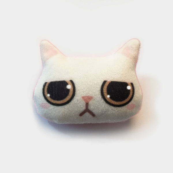 HKM-287123 Cute Cartoon Animal Plush Pin Badge Brooch for Clothing and Luggage Accessories