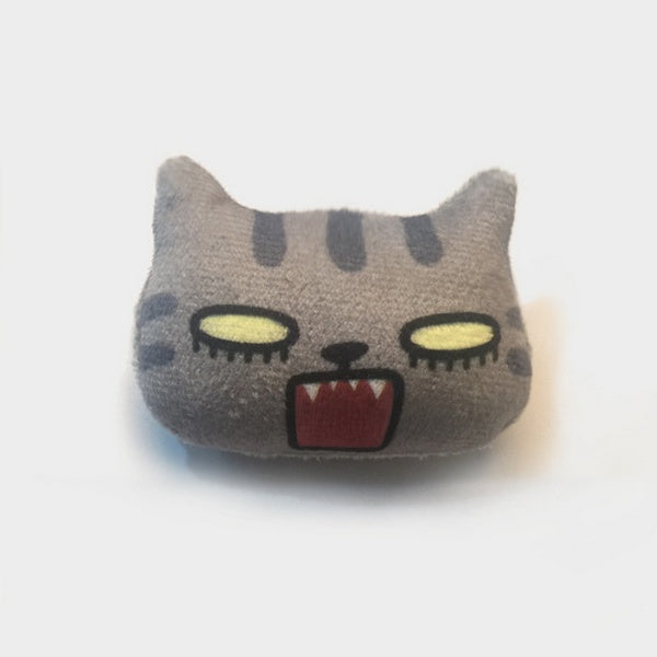 HKM-287123 Cute Cartoon Animal Plush Pin Badge Brooch for Clothing and Luggage Accessories