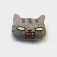 HKM-287123 Cute Cartoon Animal Plush Pin Badge Brooch for Clothing and Luggage Accessories
