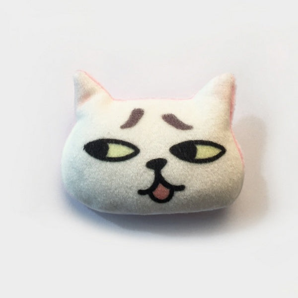 HKM-287123 Cute Cartoon Animal Plush Pin Badge Brooch for Clothing and Luggage Accessories