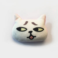HKM-287123 Cute Cartoon Animal Plush Pin Badge Brooch for Clothing and Luggage Accessories