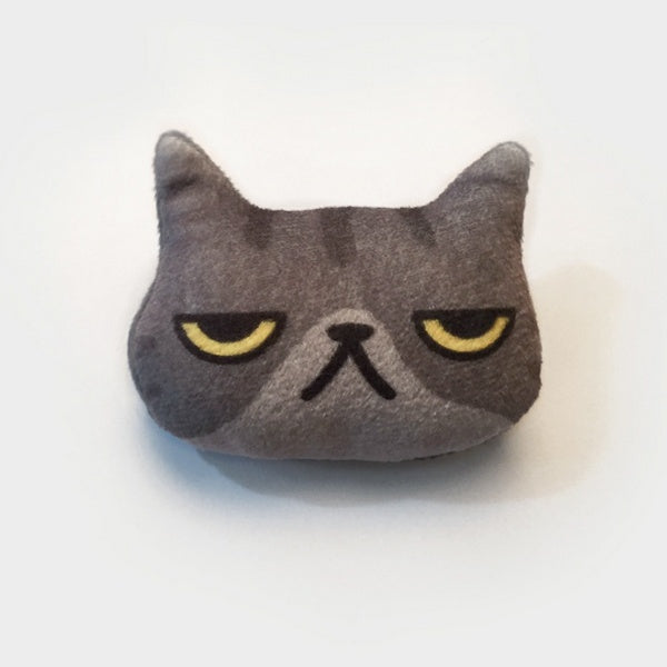HKM-287123 Cute Cartoon Animal Plush Pin Badge Brooch for Clothing and Luggage Accessories