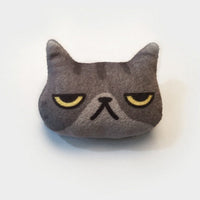 HKM-287123 Cute Cartoon Animal Plush Pin Badge Brooch for Clothing and Luggage Accessories