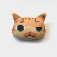 HKM-287123 Cute Cartoon Animal Plush Pin Badge Brooch for Clothing and Luggage Accessories