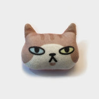 HKM-287123 Cute Cartoon Animal Plush Pin Badge Brooch for Clothing and Luggage Accessories
