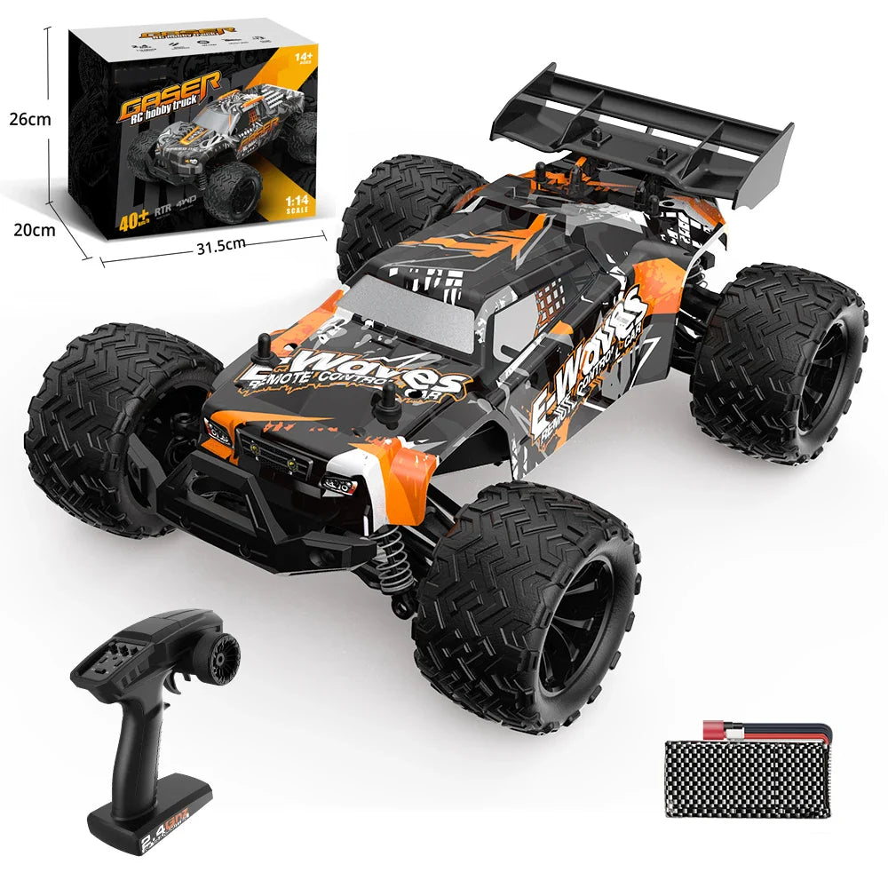 HKM-287379 1/14 Scale High Speed 4WD Off-Road Remote Control Vehicle for Indoor and Outdoor Use