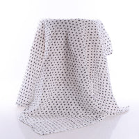HKM-287379 Cotton Gauze Baby Bath Towel - Soft and Absorbent, 120x120 cm