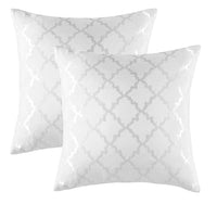 HKM-287507 Geometric Patterned Pillowcase Collection – Luxury Polyester Cushion Covers in Various Colors