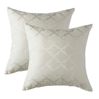 HKM-287507 Geometric Patterned Pillowcase Collection – Luxury Polyester Cushion Covers in Various Colors