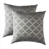 HKM-287507 Geometric Patterned Pillowcase Collection – Luxury Polyester Cushion Covers in Various Colors