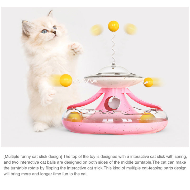 HKM-287571 Cat Tumbler Track Cat Turntable