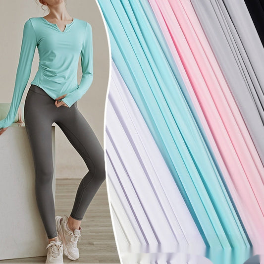 KTX-287635 Ice Silk Fabric High Elasticity Breathable Dance and Yoga Pants