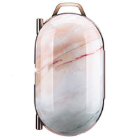 HKM-287699 Electroplated Hard Shell Wireless Bluetooth Headset Cover for iPhone Models