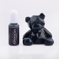HKM-287763 Advanced Morandi Color Epoxy Pigments Set - 24 Solid Colors, 10ml Each